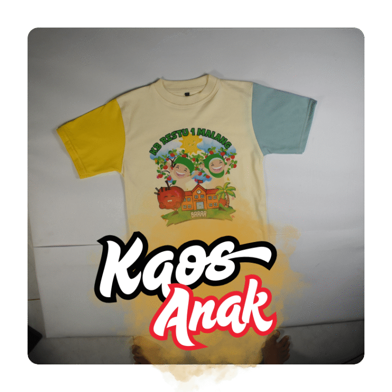 Jasa Konveksi Kaos Anak Malang